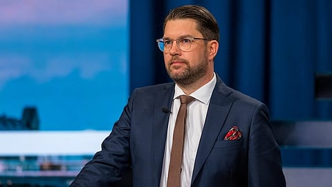 Sverigedemokraternas partiledare Jimmie Åkesson