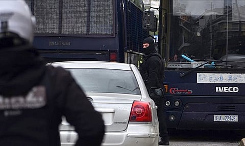 Den terrormisstänkte 37-åringen har övervakats en tid före gripandet.