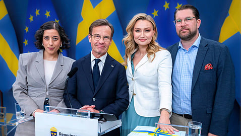 Richard Sörman: Sträck på ryggen Tidöpartier!