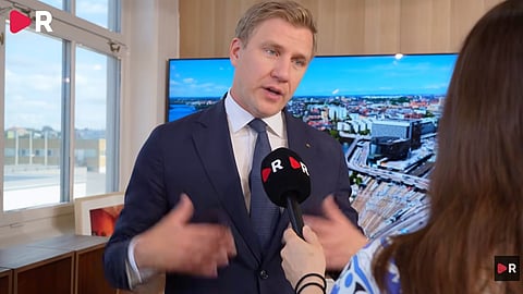 Riksdagsledamoten Fredrik Kärrholm (M)