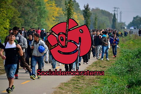 Utrikesföddas partisympatier. Källa: SCB 2024M05