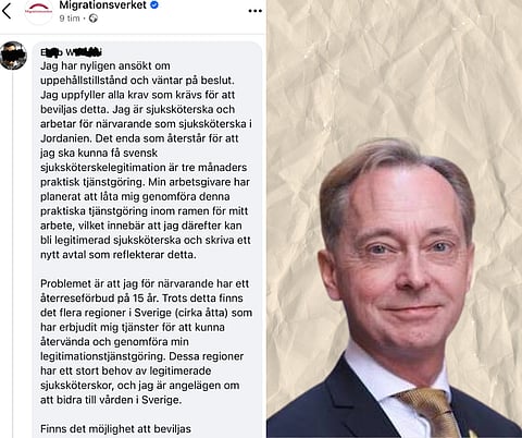 Tidigare M-toppen Gunnar Axén syrliga svar till kriminell