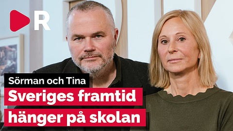 Tina och Sörman: Sveriges framtid hänger på skolan