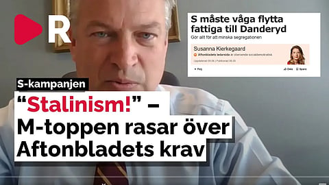 M-toppen Daniel Källenfors rasar på Aftonbladets krav