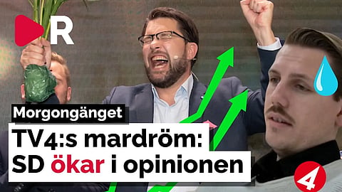 Morgongänget: TV4:s mardröm: SD ökar i opinionen