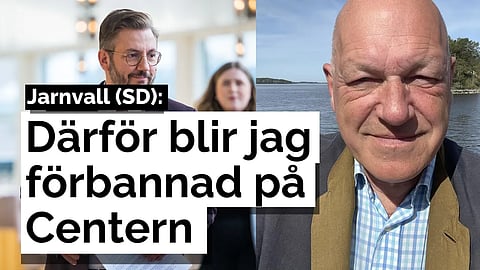 Jarnvall (SD): Därför blir jag förbannad på Centerpartiet