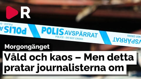 Morgongänget: Våld och kaos – Men detta pratar journalisterna om