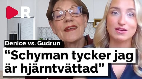 Denice Westerberg (SD) debatterade Gudrun Schyman: "Otrevligt"