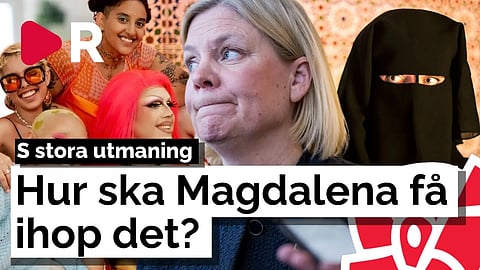 Stor press på Magdalena Andersson när S byter politik