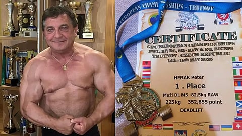 P. Herák (64): Rómsky silák, ktorý dokazuje, že vek nie je prekážkou.
