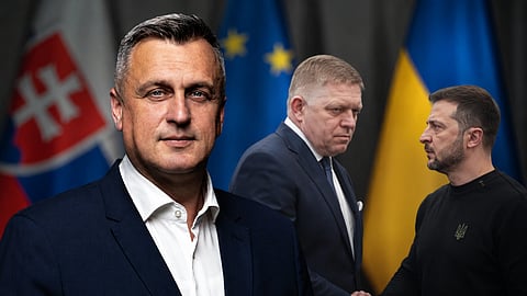 Danko poslal Ficovi odkaz. So Zelenským rokovať nechce za každú cenu