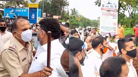सिंधुदुर्गात शिवसेना भाजप मध्ये तुफान राडा