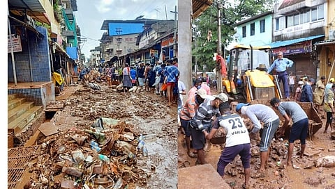 नरेंद्र महाराज प्रतिष्ठानतर्फे महाड मध्ये स्वच्छता मोहीम