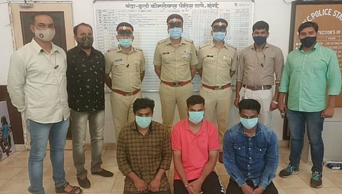 बिकेसी पोलिस आणि आरोपी