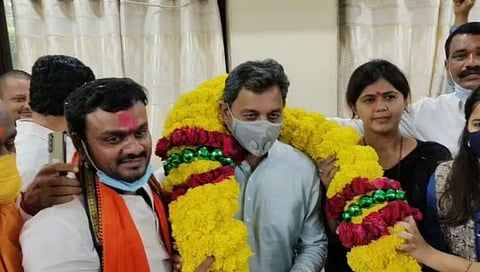 पंकजा मुंडेंनी घेतली संभाजीराजेंची सदिच्छा भेट