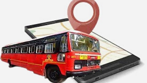 धुळ्याची लालपरी झाली हायटेक..७८७ बसला जीपीएस सिस्टिम