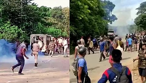 आसाम आणि मिझोरामच्या सीमांवर भयंकर हिंसाचार
