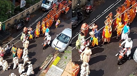 डोंबिवलीत जैन समाजाच्या यात्रा, कोरोनाच्या नियमांचे उल्लंघन...
