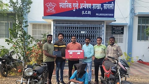 घरफोडीसह दुचाकी चोरणाऱ्या सराईत चोरटा जेरबंद