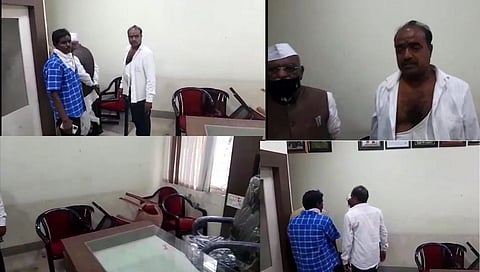 औरंगाबाद पंचायत समितीत राडा! उपसभापतींना दालनात घुसून मारहाण