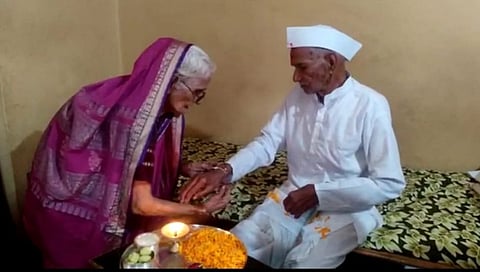 "त्या" भावा-बहिणीने केले रक्षाबंधनाचे शतक पूर्ण