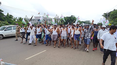 सांगलीतील शेतकरी आक्रमक.