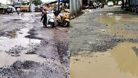 यावर्षी बाप्पाचे आगमन खड्ड्यांतून???