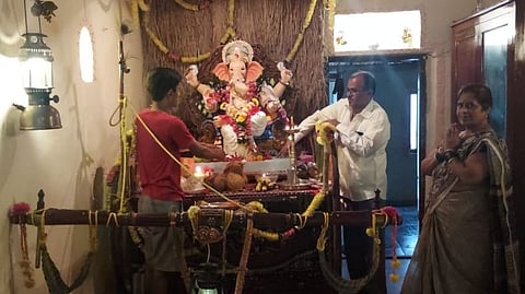 बैलगाडीतील मनमोहक बाप्पा तुमच्या गावाकडच्या आठवणी ताज्या करेल... नक्की पहा