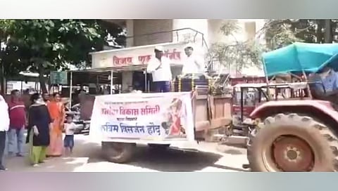 तळेगाव दाभाडे येथे गणेश विसर्जन आपल्या दारी उपक्रम नागरिकांचा उत्स्फूर्त प्रतिसाद...