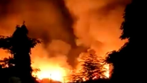 Mankhurd Fire : मुंबईतील मानखुर्दच्या भंगार गोदामाला भीषण आग