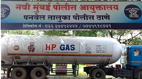 पनवेलमध्ये गॅस चोरीचा धंदा करणारी चौकडी अटकेत; ३९ लाखांचा मुद्देमाल जप्त