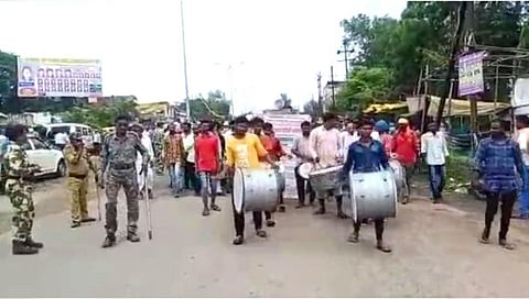 वाघाला मारण्याच्या मागणीसाठी गडचिरोलीत नागरिकांचे ढोल बजाओ आंदोलन!