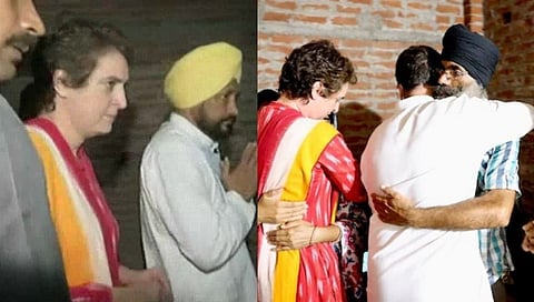 Lakhimpur: प्रियांका आणि राहुल गांधींनी घेतली मृत शेतकऱ्याच्या कुटुंबीयांची भेट