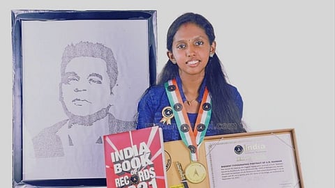 युवतीची A. R. Rahman यांना अनोखी भेट; इंडिया बुक ऑफ रेकॉर्डमध्ये झाली नोंद
