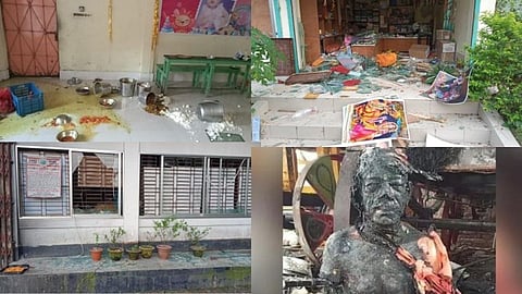 Bangladesh : दसरा उत्सवादरम्यान इस्कॉन मंदिराची तोडफोड आणि हिंदू भाविकांवर 'हिंसक हल्ला'!
