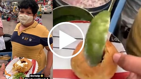 Video; वय अवघं 14 वर्षे, रस्त्यावर कचोरी विकतानाचा व्हिडीओ व्हायरल