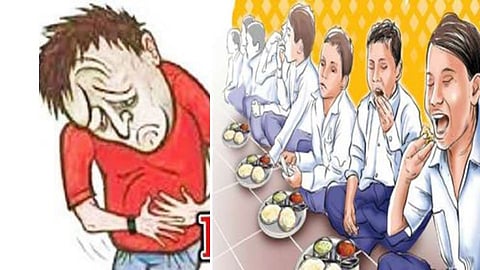 6 students from lodhwade zilla parishad school admitted in dhaiwadi hospital