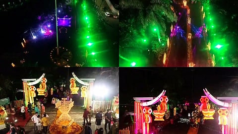 PCMC : दिवाळीनिमित्त गणेश तलावात आकर्षक विद्युत रोषणाई!