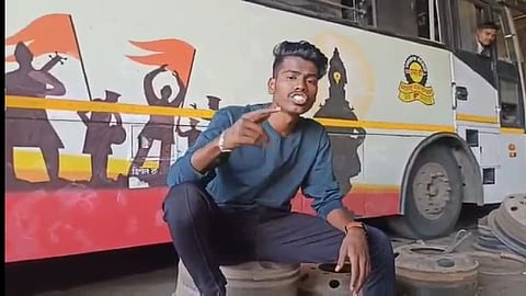 ST कर्मचार्यांनी पुकारलेल्या संपावर कर्मचाऱ्याच्या मुलाचं रॅप साँग; पाहा Video