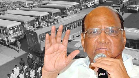 ST कर्मचाऱ्यांना दिलेला 'तो' शब्द पाळा; प्रविण दरेकरांचे शरद पवारांना आवाहन