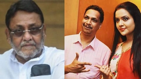 अमृता फडणवीसांचा नवाब मलिकांवर हल्लाबोल; आरोपांवर Tweet करत दिलं उत्तर