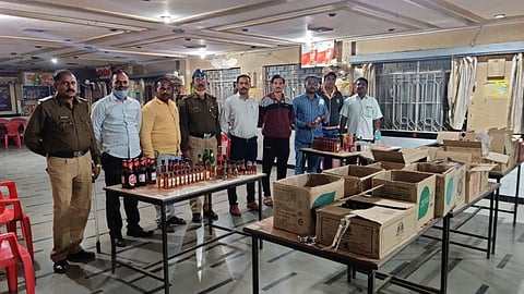 बीडमध्ये बंद पडलेल्या अतिथी बारवर छापा; 92 हजारांचा मुद्देमाल जप्त