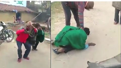किळसवाना प्रकार : दोन दलितांना मारहाण करत चाटायला लावली स्वत:ची थुंकी (पहा Video)