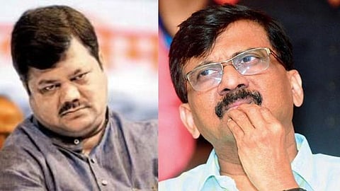 "संजय राऊतांवर गुन्हा दाखल केला नाही तर आम्ही जमिनीवर बसू" - प्रवीण दरेकर