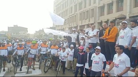 लोणावळ्यात सायकल डे! अभिनेता सिद्धार्थ जाधवच्या हस्ते उद्घाटन...