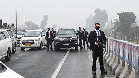 PM Modi Security Breach