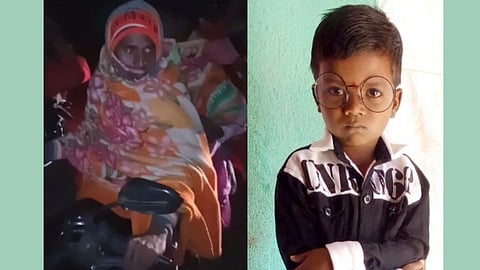 मुलाचा मृतदेह घेऊन जाण्यासाठी पैसे नसल्याने, बापाचा मोटरसायकल वर 40 किमीचा प्रवास!