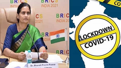 पॉझिटिव्हिटी रेट जास्त असणाऱ्या राज्यांनी लॉकडाऊनबाबत निर्णय घ्यावा - केंद्रीय आरोग्य राज्यमंत्री