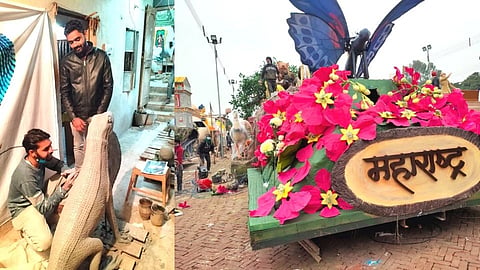 कौतुकास्पद : प्रजासत्ताकदिनी राज्याचे प्रतिनिधित्व करणारा चित्ररथ, साकारला यवतमाळच्या तरूणाने