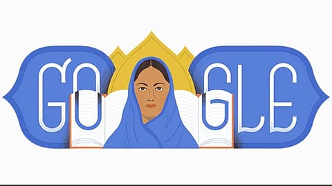 google honours feminist icon educator fatima sheikh with a doodle
